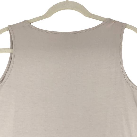 J Jill Wearever Womens Size Small Tank Top Jersey Stretch Beige *TINY FLAW - Picture 8 of 16